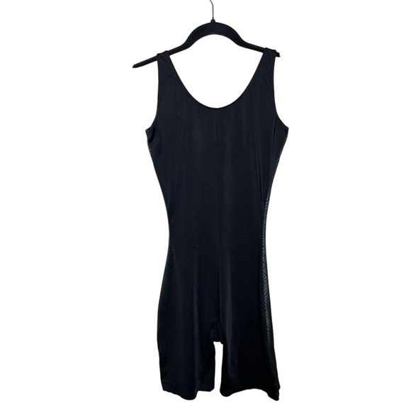 Assets by Spanx Luxe & Lean Metallic Open Bust Mid-Thigh Shapewear Large - Picture 5 of 12